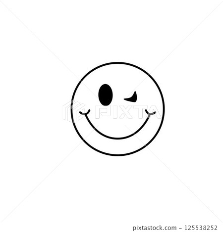 hand drawn human finger icon in doodle style. vector illustration. human hand sign. 125538252