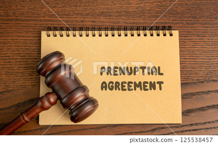 Prenuptial agreement. Legally contract made between two people before marriage that outlines how assets, debts, and financial matters will be handled during the marriage and in the event of divorce Prenuptial agreement. Legally contract made between two people before marriage that outlines how assets, debts, and financial matters will be handled during the marriage and in the event of divorce 125538457