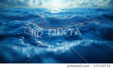 The sun and sea 125539718