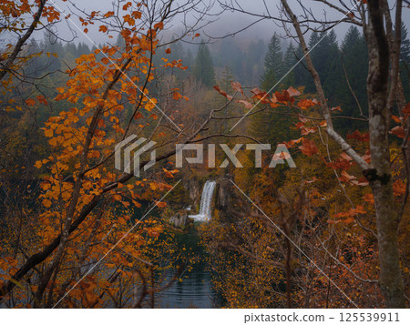 Plitvice Lakes in Croatia during autumn Plitvice Lakes in Croatia during autumn 125539911