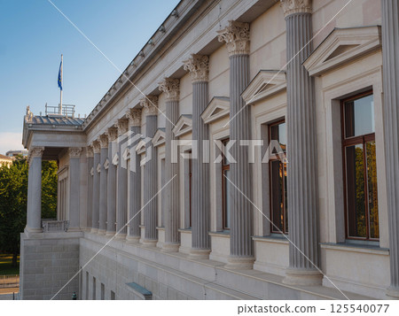 Vienna Parliament Building in summer sunlight 125540077