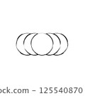 vector illustration of a chrome image 125540870