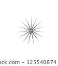 vector illustration of a chrome image 125540874