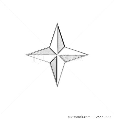 vector illustration of a chrome image vector illustration of a chrome image 125540882