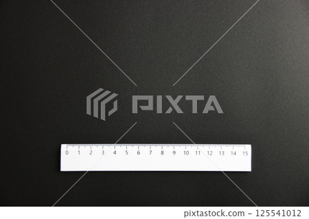 Ruler and copy space Ruler and copy space 125541012