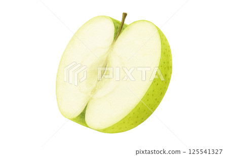 Apple illustration watercolor apple Apple illustration watercolor apple 125541327
