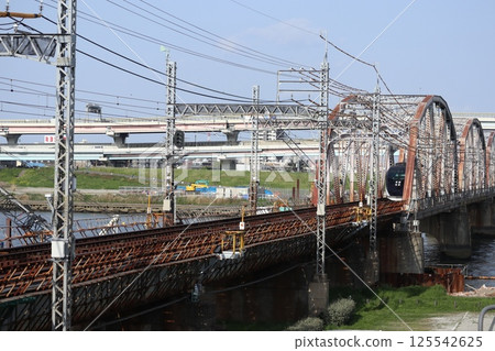 Katsushika Ward Horikiri Bridge Katsushika Ward Horikiri Bridge 125542625