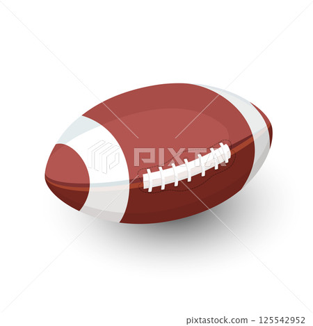 AFL rugby Football ball 125542952