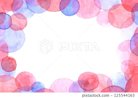 Watercolor colorful texture geometric pattern 125544163