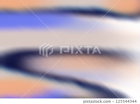 Abstract gradient background with smooth purple, lilac, orange colours transitions with grainy noise texture. Ambient template. Abstraction artwork. 125544344