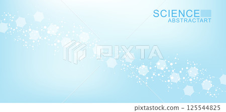 Health care abstract background with lines, dots and hexagons. Medical innovation banner template concept. illustration. Health care abstract background with lines, dots and hexagons. Medical innovation banner template concept. illustration. 125544825
