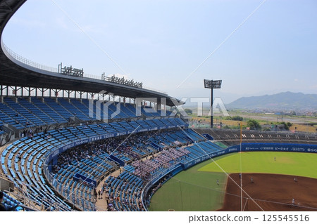 [Matsuyama City, Ehime Prefecture] Botchan Stadium High School Baseball 125545516