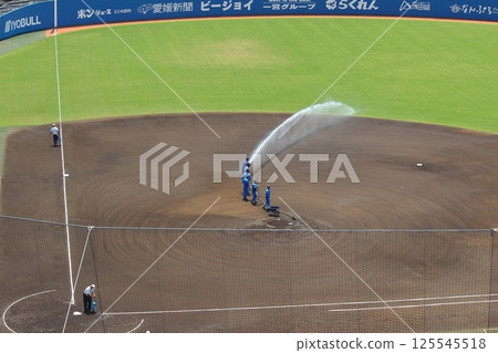 [Matsuyama City, Ehime Prefecture] Bocchan Stadium Grounds Preparation 125545518