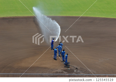 [愛媛郡松山市]少佐球場場地準備 125545519