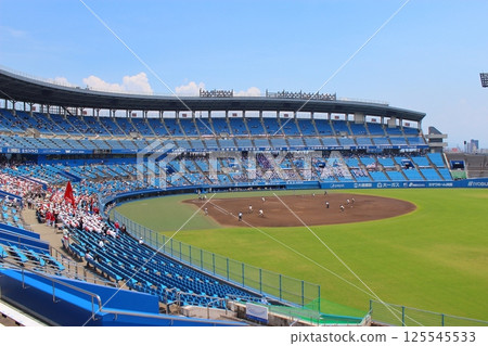 [Matsuyama City, Ehime Prefecture] Botchan Stadium High School Baseball 125545533