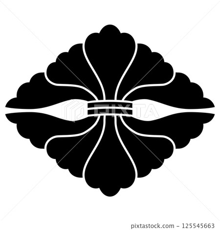 This is my family crest. It's called Yuwata-bishi. This is my family crest. It's called Yuwata-bishi. 125545663