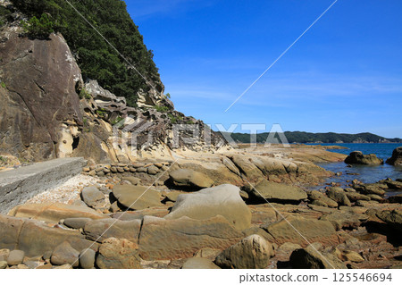 Scenery of Tatsukushi Coast, Tosashimizu City, Kochi Prefecture 125546694