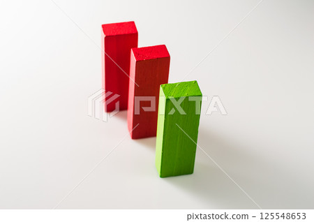 Smooth wooden blocks are made from natural material. Each stick has its own unique color. Smooth wooden blocks are made from natural material. Each stick has its own unique color. 125548653