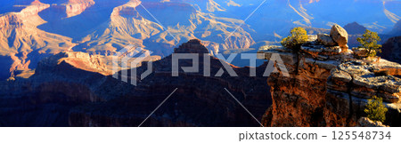 Hazy Sky Day At The Grand Canyon Arizona 125548734