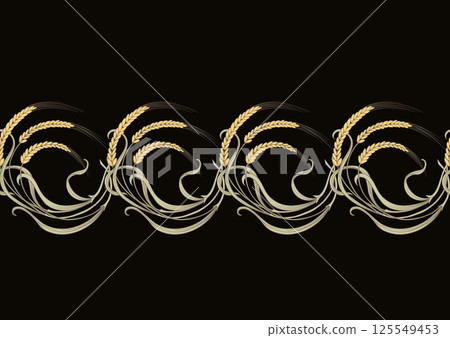 Ears of cereal, wheat or rye Ears of cereal, wheat or rye 125549453
