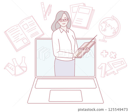 An Online Educator Providing a Variety of Learning Resources and Innovative Tools for Students 125549473