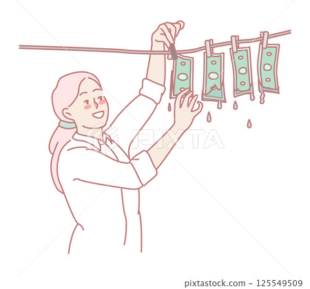 Delving Deep into the Complex Nuances of Money Laundering Through a Creative and Visual Lens 125549509