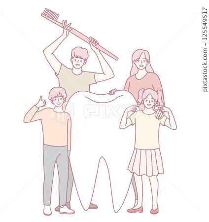 Family Dental Care Together We Promote Oral Health for All Members of Our Family 125549517