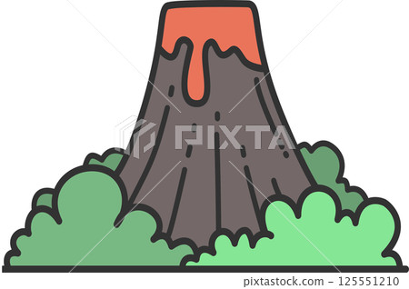 volcano, volcanic, earthquake 125551210