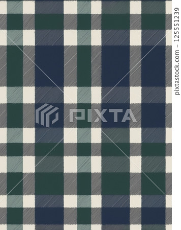 Seamless Madras Check Pattern 125551239