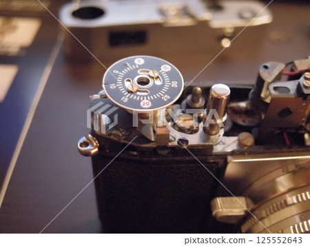 Vintage camera mechanism Vintage camera mechanism 125552643