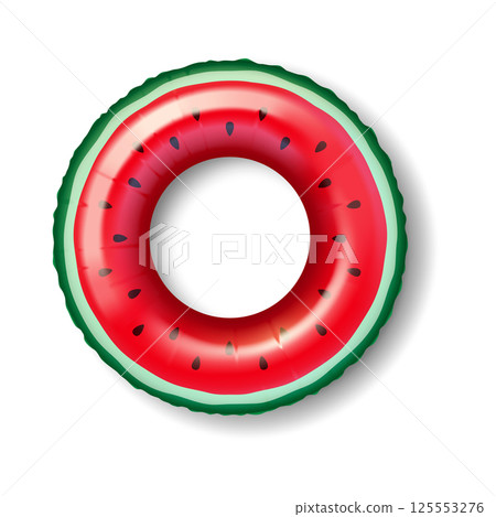 Inflatable watermelon pool float with realistic design Inflatable watermelon pool float with realistic design 125553276