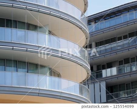 genoa new waterfront building detail 125554099