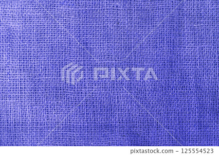 texture fabric burlap for sewing violet, purple background color macro 125554523