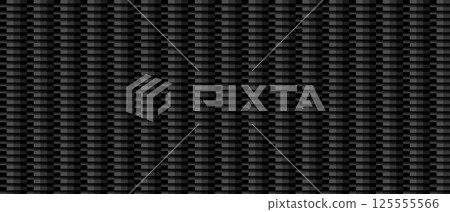 Dark black geometric grid background. Modern dark abstract vector texture. 125555566