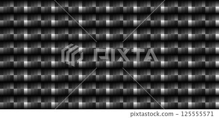 Dark black geometric grid background. Modern dark abstract vector texture. Dark black geometric grid background. Modern dark abstract vector texture. 125555571