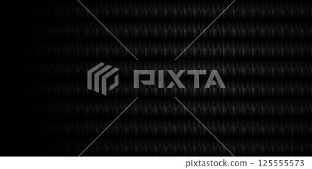 Dark black geometric grid background. Modern dark abstract vector texture. Dark black geometric grid background. Modern dark abstract vector texture. 125555573
