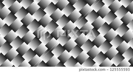 Dark black geometric grid background. Modern dark abstract vector texture. 125555593