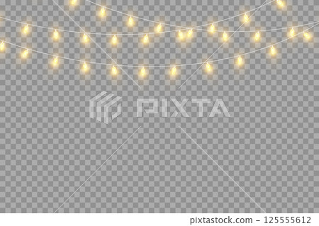 Twinkling string lights are perfect for creating festive decorations that brighten up any celebration or occasion Twinkling string lights are perfect for creating festive decorations that brighten up any celebration or occasion 125555612