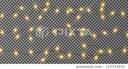 Twinkling String Lights Delightfully Soft Glow Decorations Perfect for Any Special Occasion or Celebration 125555635