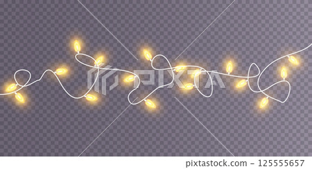 Bright and Warm Holiday String Lights Decoration Perfect for All Types of Festive Occasions and Celebrations 125555657