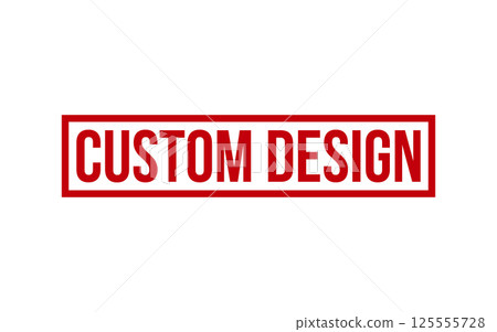 Custom Design Rubber Stamp Seal Vector Custom Design Rubber Stamp Seal Vector 125555728