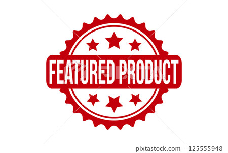 Featured Product Rubber Stamp Seal Vector 125555948