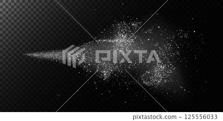 A Stunning Realistic Spray Effect Displayed on a Dark Background Filled with Dynamic Particles and Vibrant Colors A Stunning Realistic Spray Effect Displayed on a Dark Background Filled with Dynamic Particles and Vibrant Colors 125556033