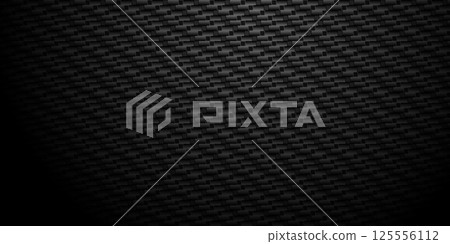 Dark black geometric grid background. Modern dark abstract vector texture. Dark black geometric grid background. Modern dark abstract vector texture. 125556112
