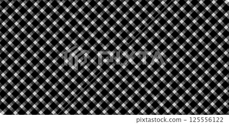 Dark black geometric grid background. Modern dark abstract vector texture. 125556122