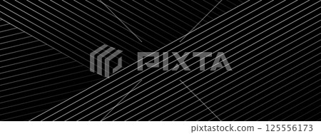Abstract black background with diagonal lines. Modern dark abstract vector texture. Abstract black background with diagonal lines. Modern dark abstract vector texture. 125556173