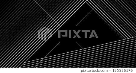 Abstract black background with diagonal lines. Modern dark abstract vector texture. Abstract black background with diagonal lines. Modern dark abstract vector texture. 125556176