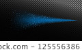 Blue Particles Spray Effect for Creative Design Projects and Digital Artwork Presentations and Backgrounds 125556386
