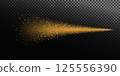 Golden Sparkle Effect featuring an enchanting Particle Stream for your digital backgrounds and creative designs 125556390