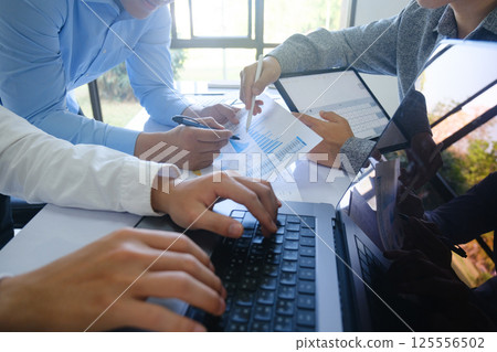 Business Corporate Management Planning Team Concept 125556502